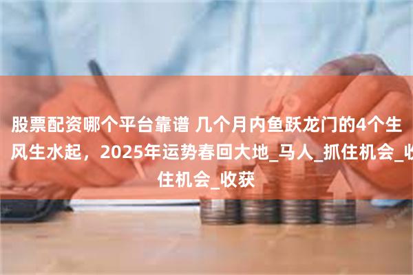 股票配资哪个平台靠谱 几个月内鱼跃龙门的4个生肖，风生水起，2025年运势春回大地_马人_抓住机会_收获